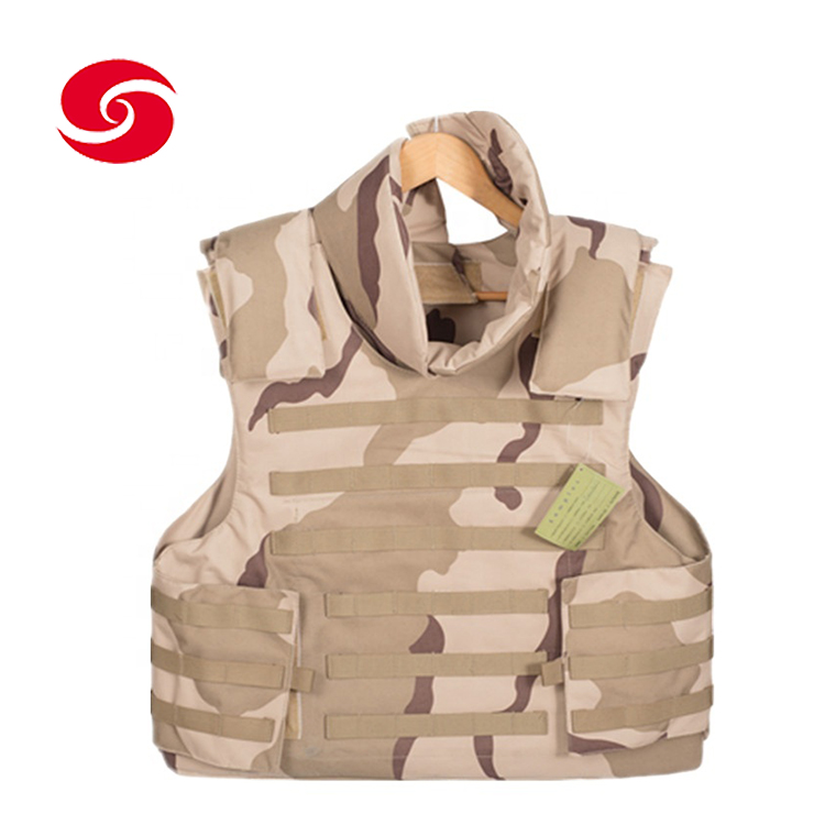 Saudi Arabia Camouflage NIJ 3A 9mm Bulletproof Vest Full Body Armor Suit