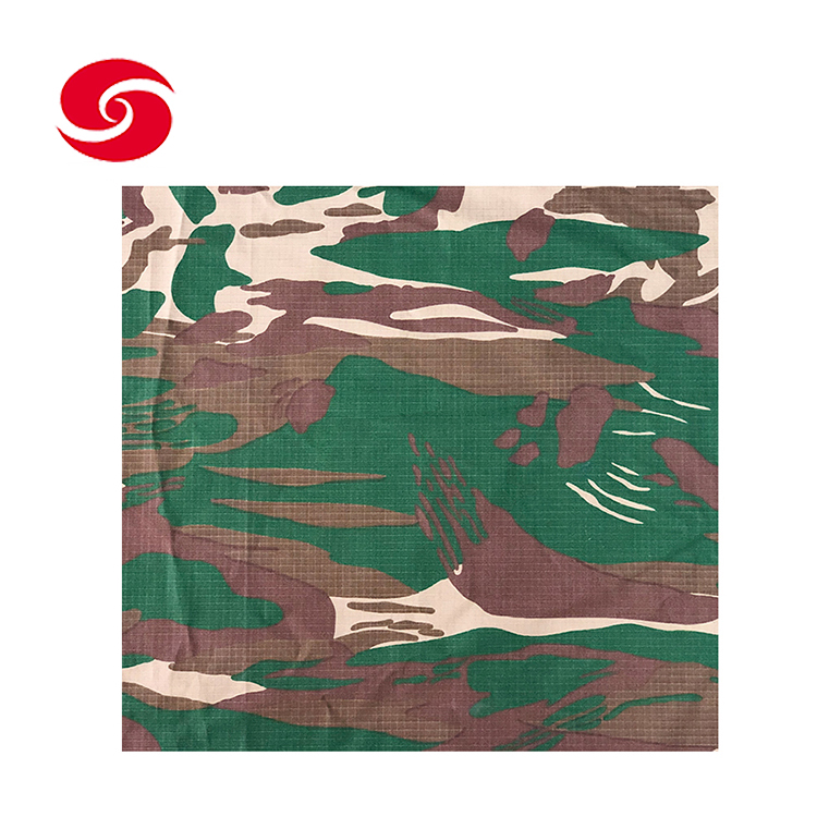 Zambia Camouflage Military Tc Ripstop Fabric