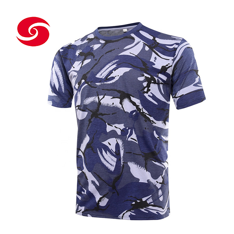 Camouflage Military Army Tactical Cotton T-Shirt