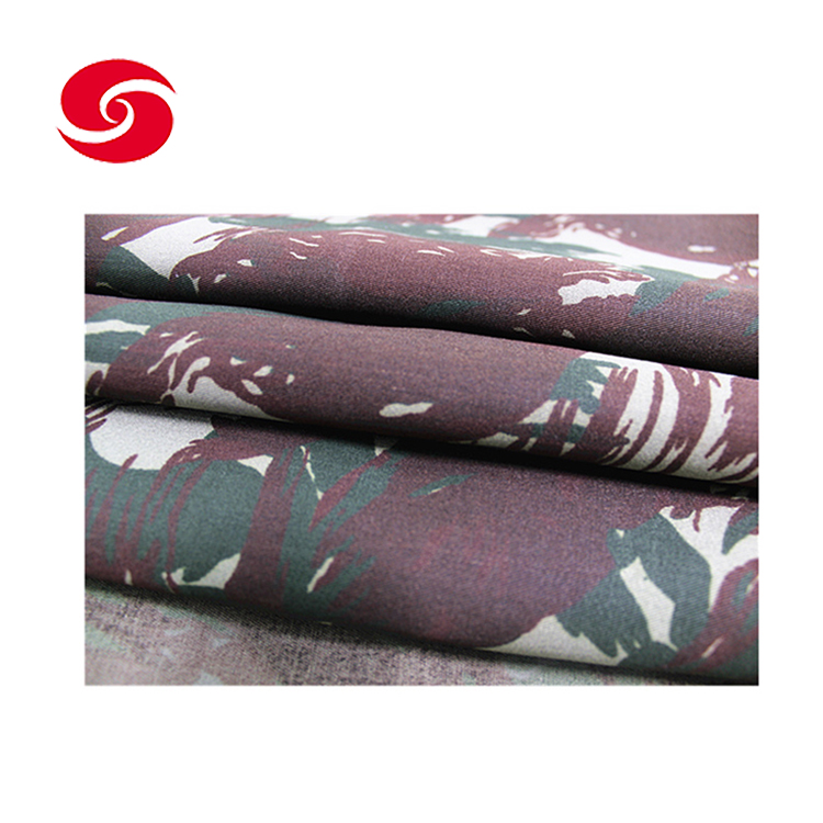 Cotton And Polyester Brazilan Africa Camouflage Fabric