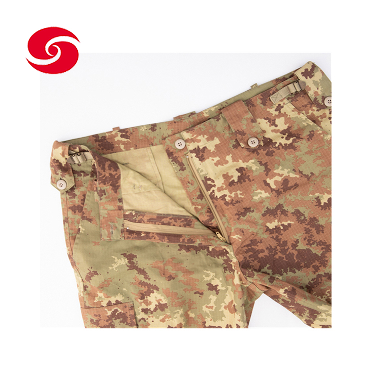 Italian Army Camouflage Military BDU Fatigue Uniform