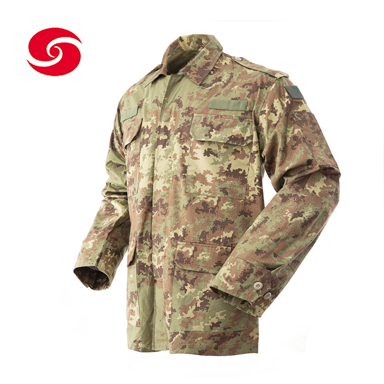 Italian Army Camouflage Military BDU Fatigue Uniform
