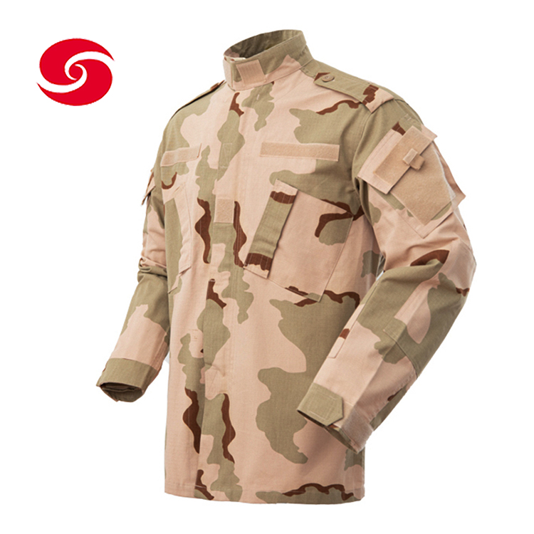 Army Tri Color Desert Camouflage Tactical Uniform