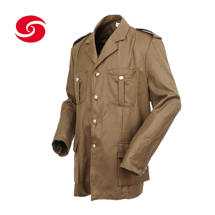 High Quality Polyester And Viscose Military Officer Tunic Suit